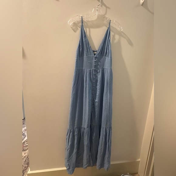 Abercrombie & Fitch Linen Blend Maxi Dresss - Picture 3 of 7